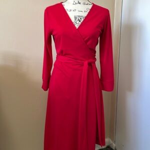 NY&Co - RED WRAP DRESS